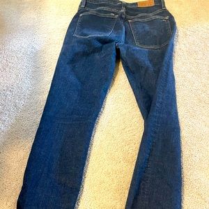 Madewell high rise curvy skinny jeans